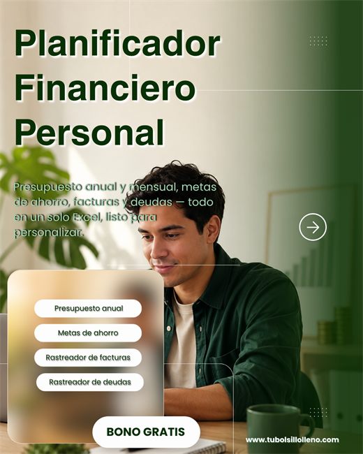 Portada del Bono 2: Planificador Financiero Personal
