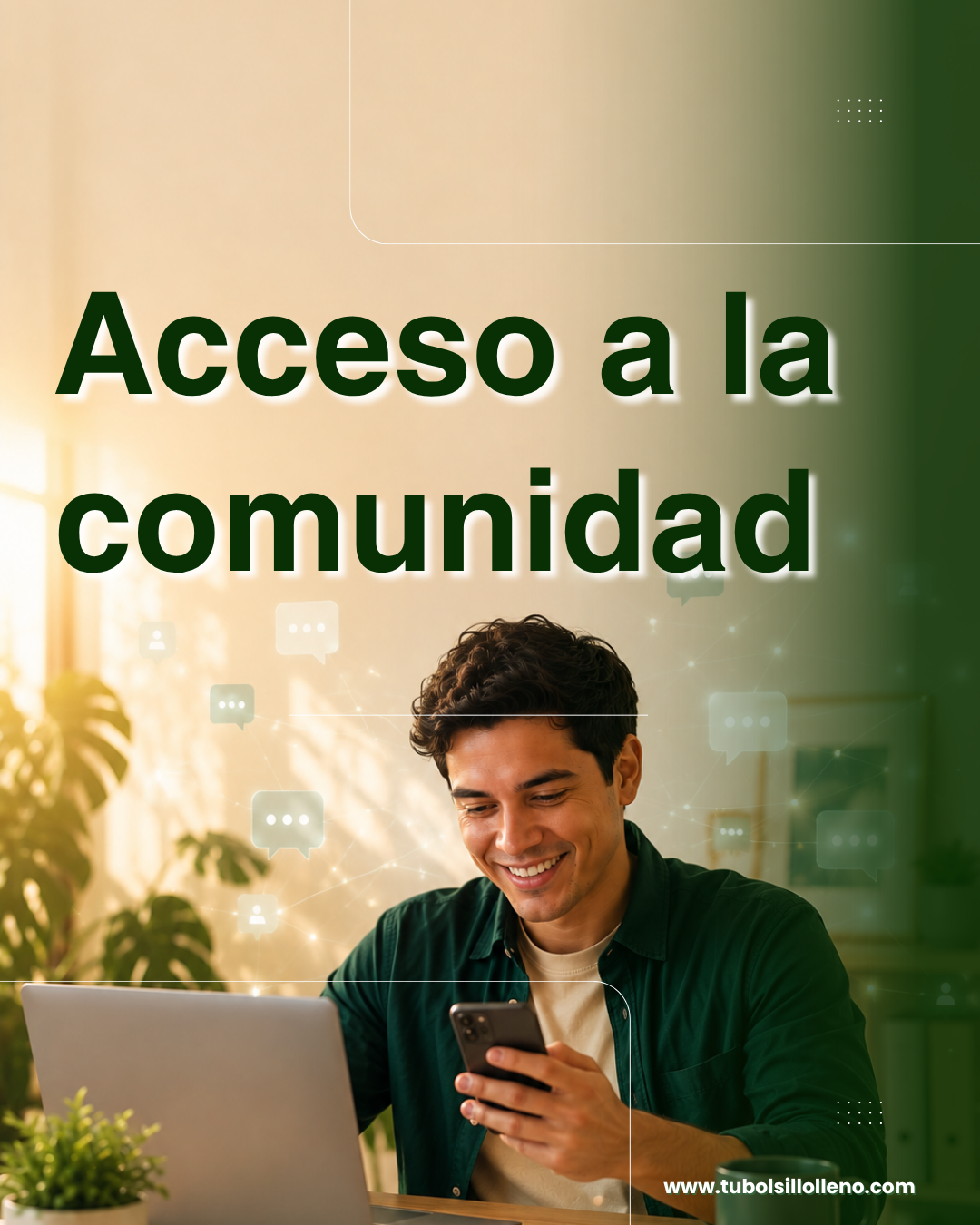 Portada del Bono 3: Acceso a la comunidad privada